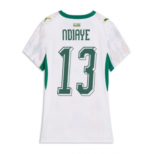 Billige Fotballdrakt Senegal Iliman Ndiaye #13 Replika Hjemmedrakt Dame VM 2026 Kortermet Billige Fotballdrakt Senegal Iliman Ndiaye #13 Replika Hjemmedrakt Dame VM 2026 Kortermet